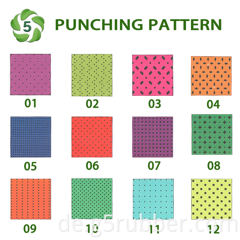 G5 Natural Rubber Sheets Punching 5